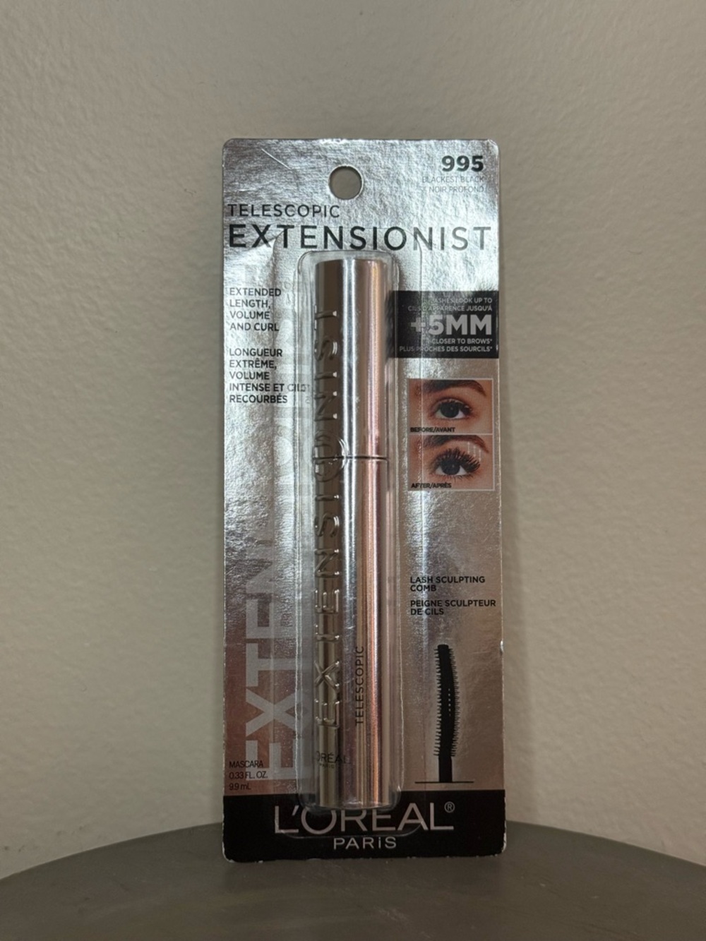L'Oreal Telescopic Extensionist Mascara - 995 Black - Picture 2 of 3